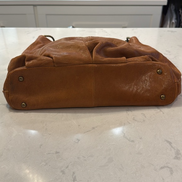 Brown Leather Shoulder Bag - Picture 2 of 5